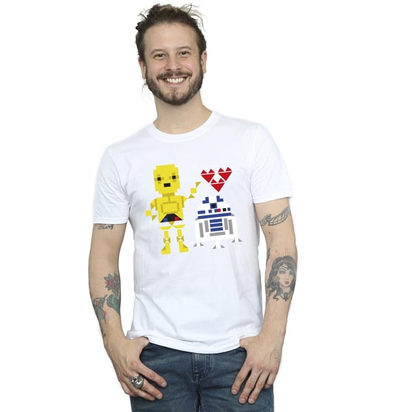 Star Wars Miesten Sydänrobotti T-paita