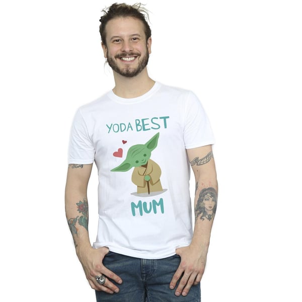 Star Wars Miesten Yoda Paras Äiti T-paita