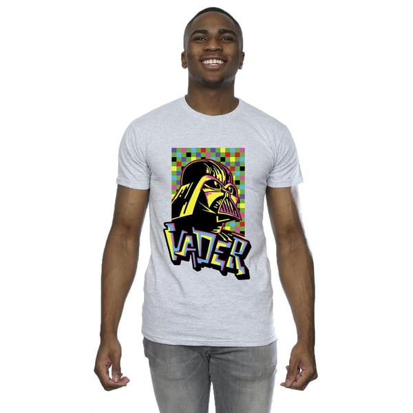 Star Wars miesten Vader Graffiti Pop Art T-paita