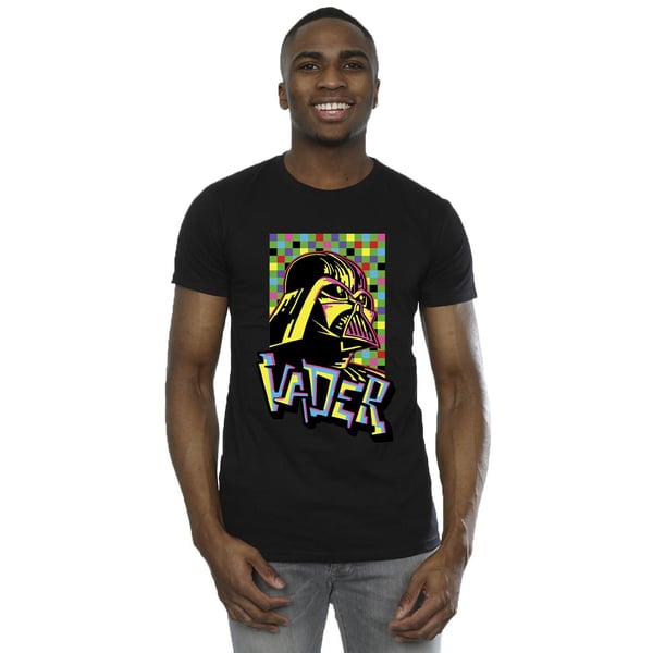Star Wars miesten Vader Graffiti Pop Art T-paita