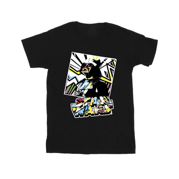 Star Wars Mens Vader Water Colour Pop Art T-Shirt