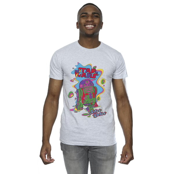 Star Wars Miesten R2D2 Pop Art T-paita