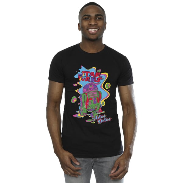 Star Wars Miesten R2D2 Pop Art T-paita