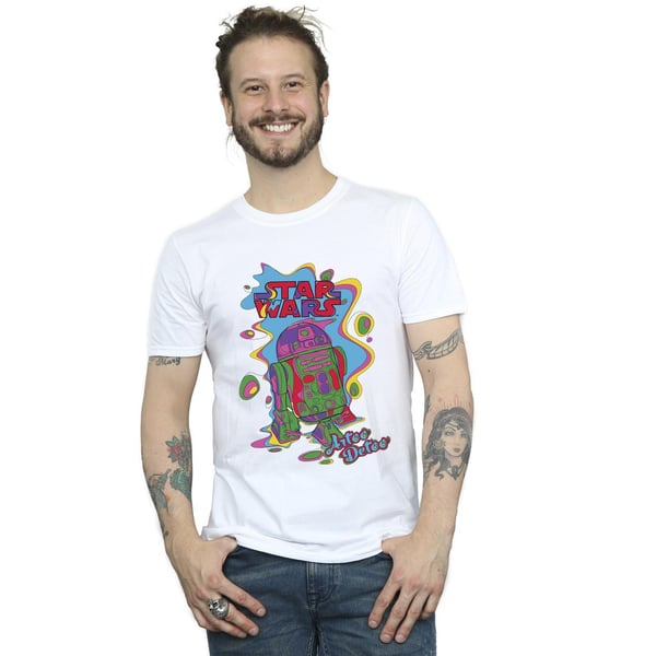 Star Wars Miesten R2D2 Pop Art T-paita