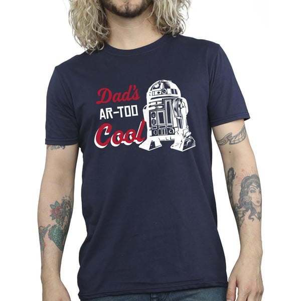 Star Wars Miesten Isien R2 Cool T-paita