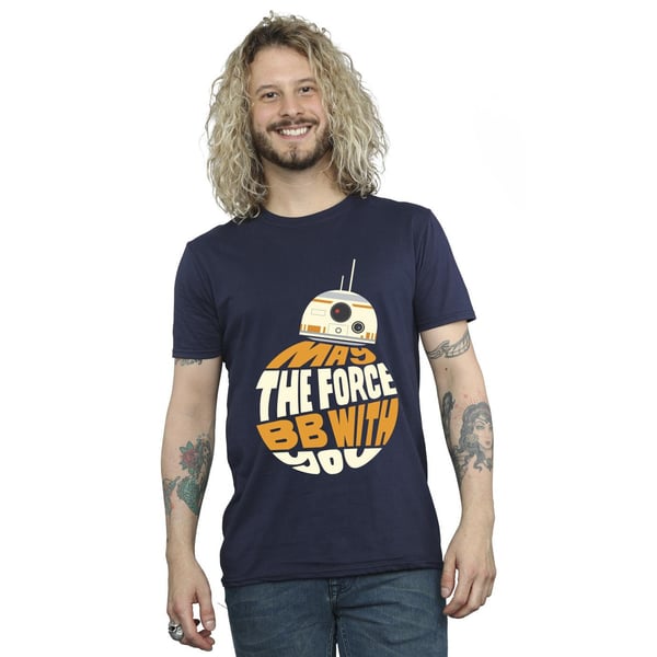 Star Wars Miesten May The Force BB8 T-paita