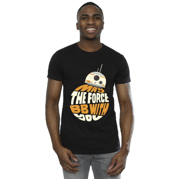 Star Wars Miesten May The Force BB8 T-paita