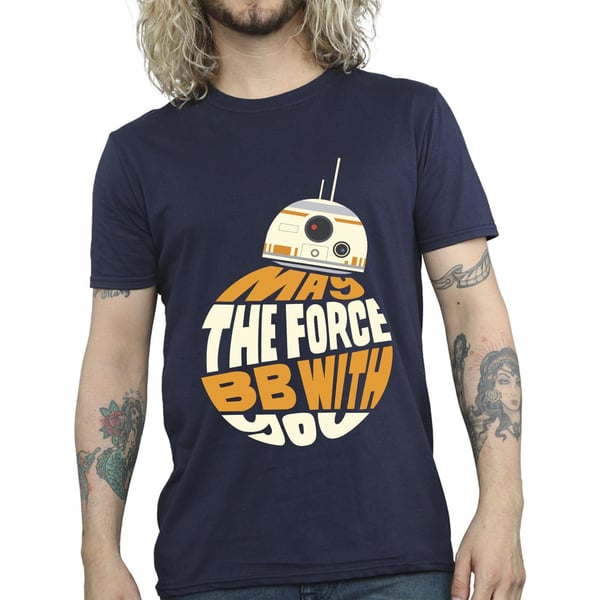 Star Wars Miesten May The Force BB8 T-paita