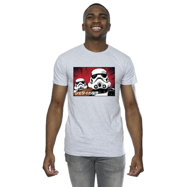 Star Wars Mens Stormtrooper Japanese T-Shirt