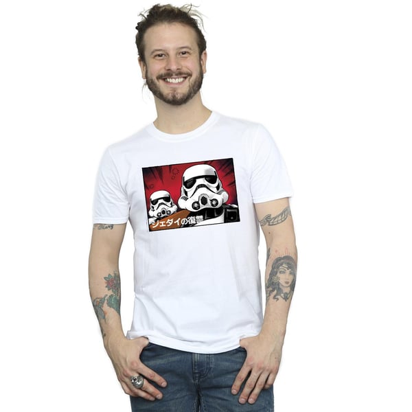 Star Wars Mens Stormtrooper Japanese T-Shirt