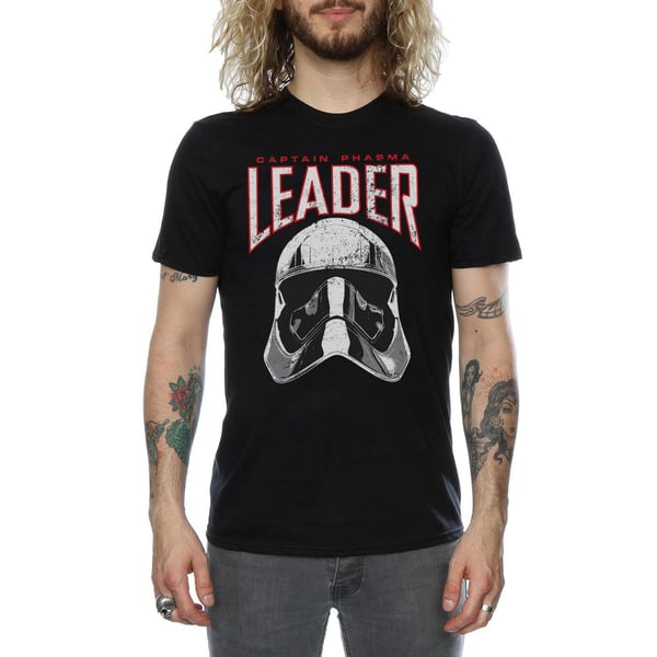 Star Wars Mens The Last Jedi Leader Helmet T-Shirt