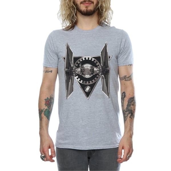 Star Wars Mens The Last Jedi TIE Fighter T-Shirt