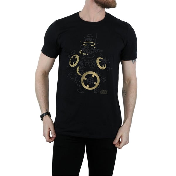 Star Wars miesten The Last Jedi BB-8 Deconstructed T-paita