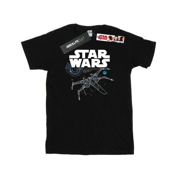 Star Wars Mens The Last Jedi X-Wing T-Shirt