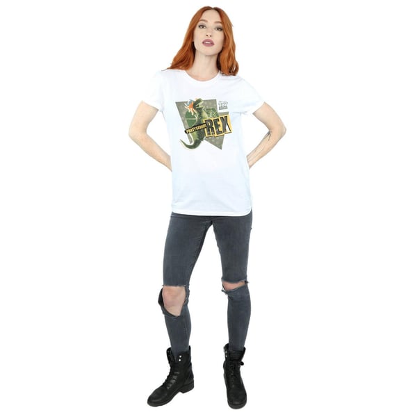 Disney Womens/Ladies Toy Story Partysaurus Rex Cotton Boyfriend T-Shirt