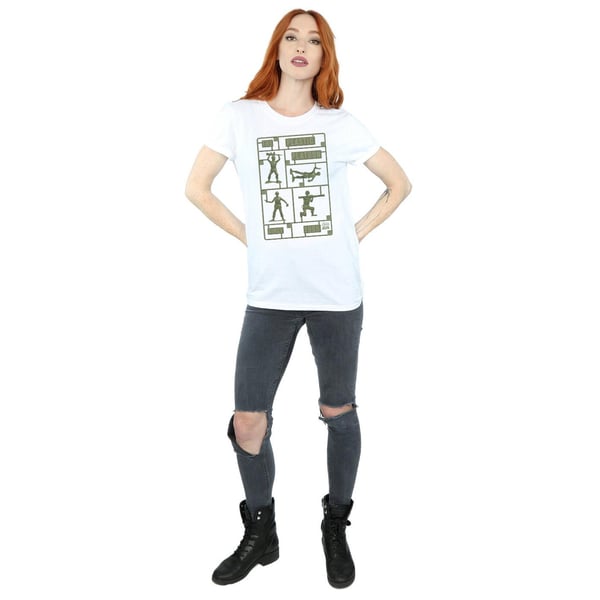 Disney Womens/Ladies Toy Story The Plastic Platoon Cotton Boyfriend T-Shirt