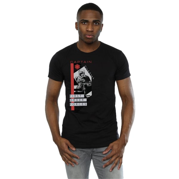 Star Wars Mens The Last Jedi Captain Phasma T-Shirt