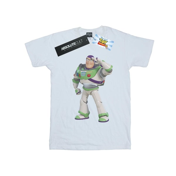 Disney Womens/Ladies Toy Story Buzz Lightyear Standing Cotton Boyfriend T-Shirt