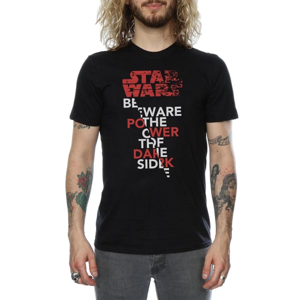 Star Wars Mens The Last Jedi Power Of The Dark Side T-Shirt