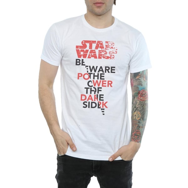 Star Wars miesten The Last Jedi Pimeän puolen voima T-paita