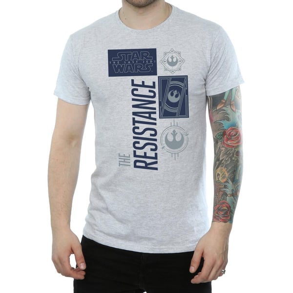 Star Wars Mens The Last Jedi The Resistance T-Shirt