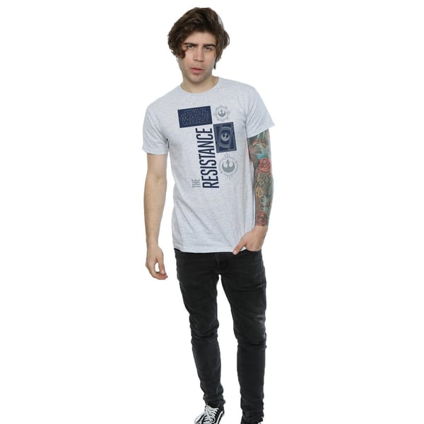 Star Wars Mens The Last Jedi The Resistance T-Shirt