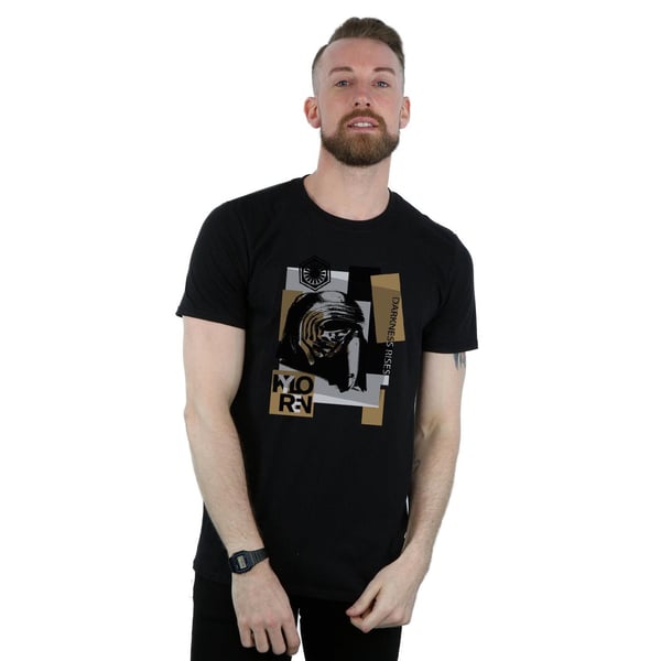 Star Wars Mens The Last Jedi Kylo Ren Patchwork T-Shirt