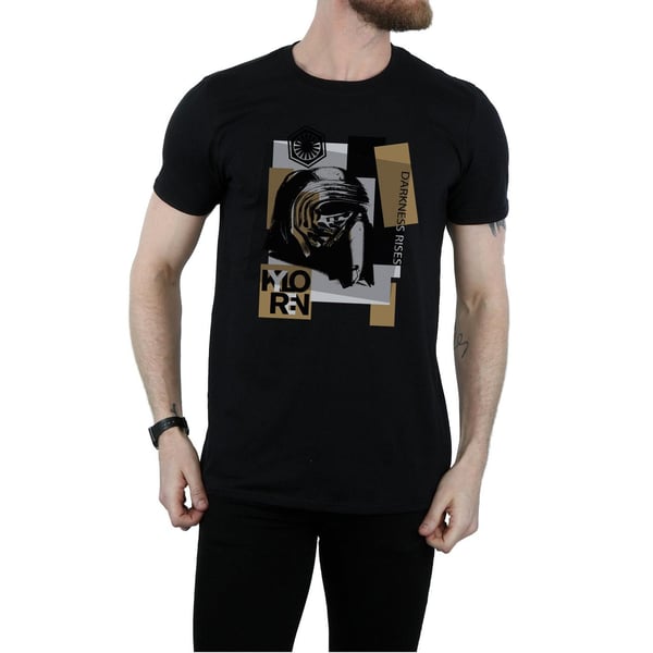 Star Wars Mens The Last Jedi Kylo Ren Patchwork T-Shirt
