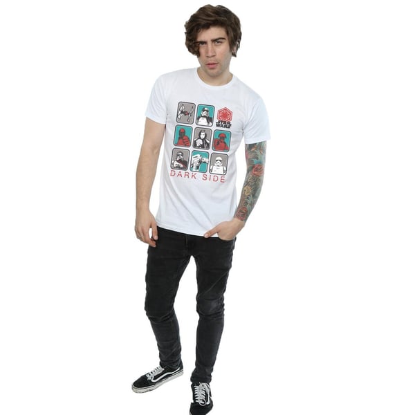 Star Wars Mens The Last Jedi Dark Side Multi Character T-Shirt