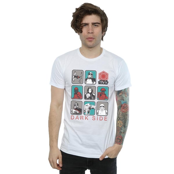 Star Wars Mens The Last Jedi Dark Side Multi Character T-Shirt