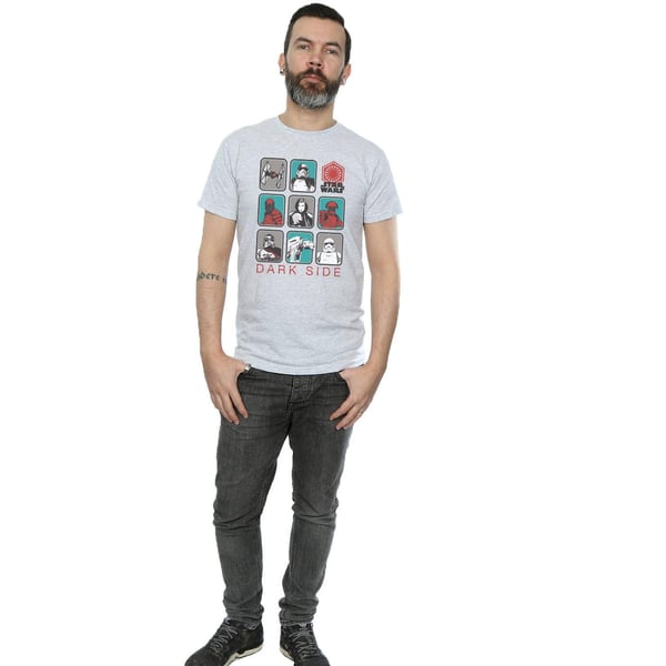 Star Wars Mens The Last Jedi Dark Side Multi Character T-Shirt