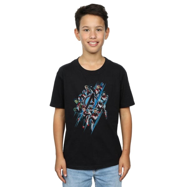 Marvel Boys Avengers Endgame Logo Team T-Shirt