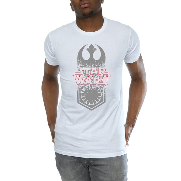 Star Wars Mens The Last Jedi Symbol Crash T-Shirt