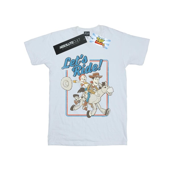 Disney Womens/Ladies Toy Story 4 Let´s Ride Cotton Boyfriend T-Shirt