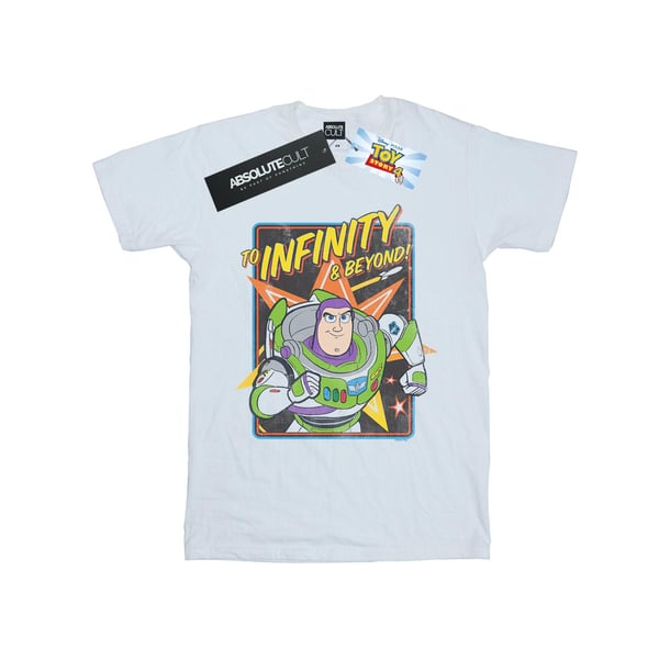 Disney Womens/Ladies Toy Story 4 Buzz To Infinity Cotton Boyfriend T-Shirt