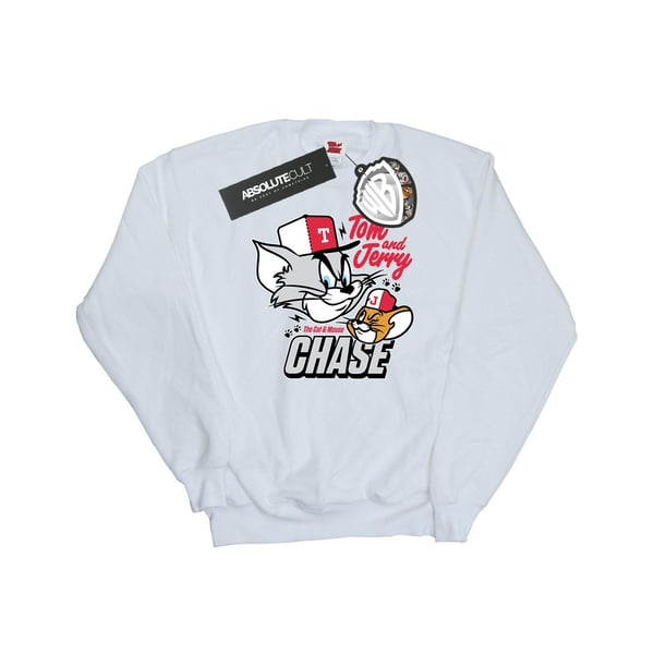 Tom And Jerry Mens Cat & Mouse Chase Sweatshirt Tom And Jerry Mens Cat & Mouse Chase Sweatshirt