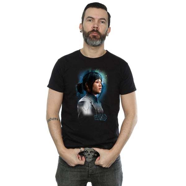 Star Wars Mens The Last Jedi Rose Tico Brushed T-Shirt