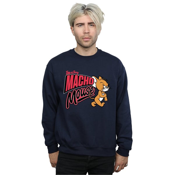 Tom And Jerry Miesten Macho Mouse -collegepaita