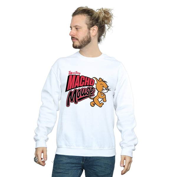 Tom And Jerry Miesten Macho Mouse -collegepaita