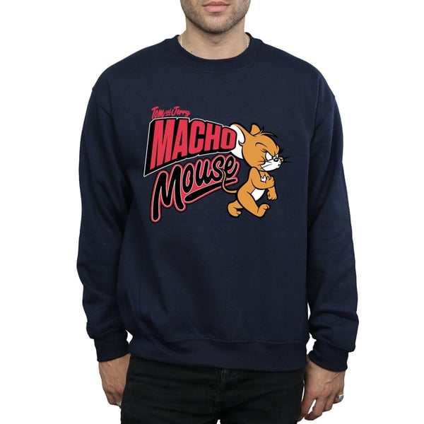 Tom And Jerry Miesten Macho Mouse -collegepaita