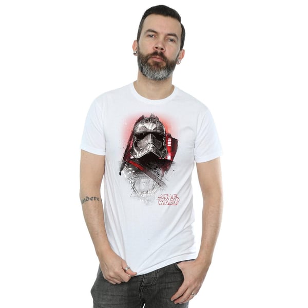 Star Wars Mens The Last Jedi Captain Phasma Brushed T-Shirt