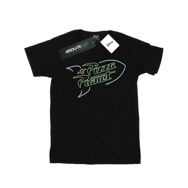 Disney Dam/Dam Toy Story Neon Pizza Planet T-shirt i bomull med boyfriend-passform