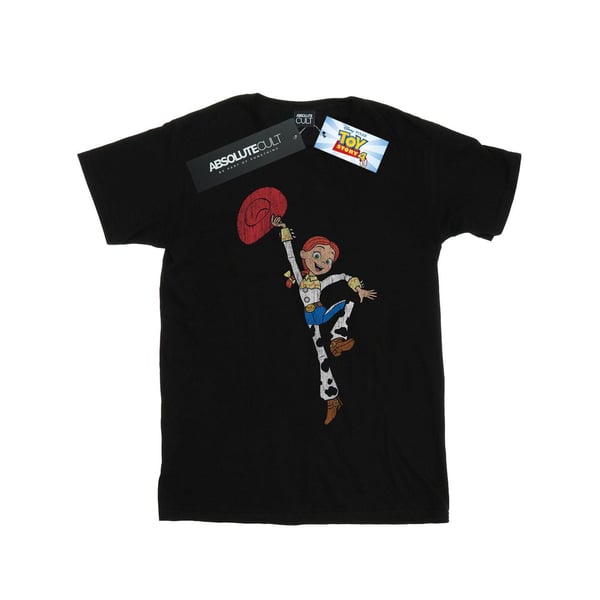 Disney Naiset/Naiset Toy Story 4 Jessie Jump Pose Puuvillainen Boyfriend T-paita