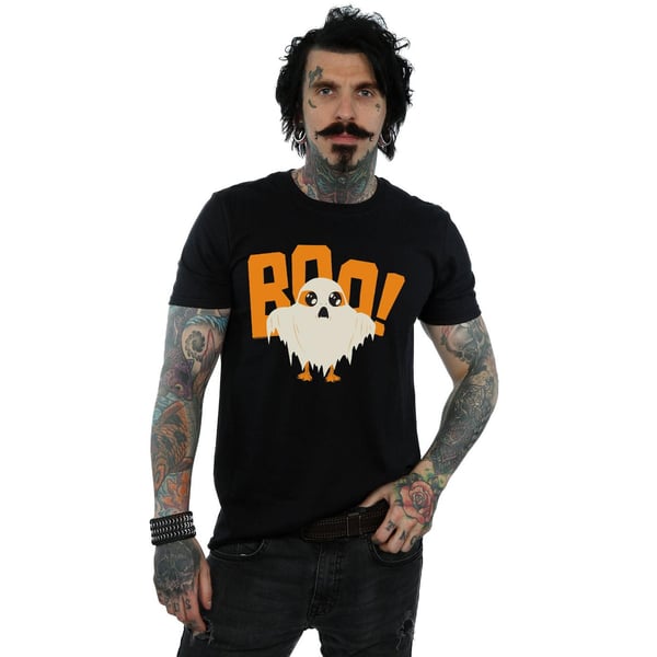 Star Wars Mens The Last Jedi Halloween Ghost Porg T-Shirt