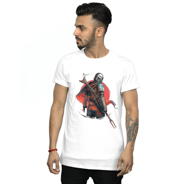 Star Wars Mens The Mandalorian Blaster Rifles T-Shirt
