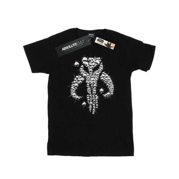 Star Wars miesten The Mandalorian Blaster Skull T-paita