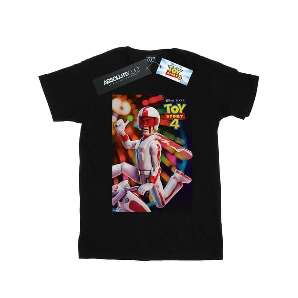 Disney Womens/Ladies Toy Story 4 Duke Caboom Poster Cotton Boyfriend T-Shirt