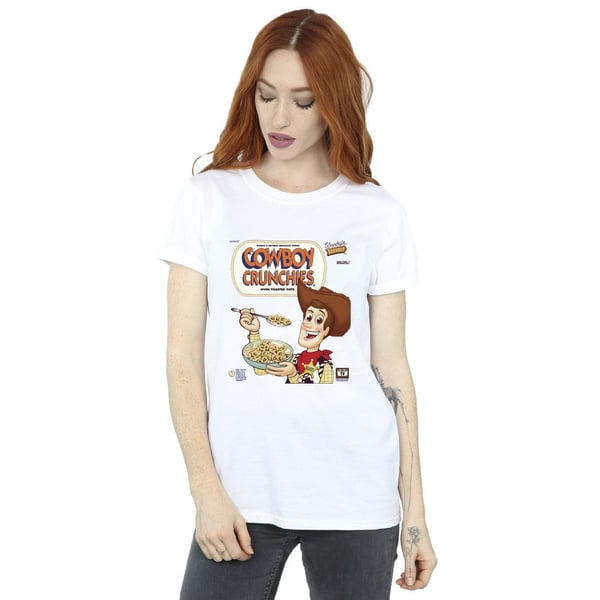 Disney Womens/Ladies Toy Story Woody Cowboy Crunchies Cotton Boyfriend T-Shirt