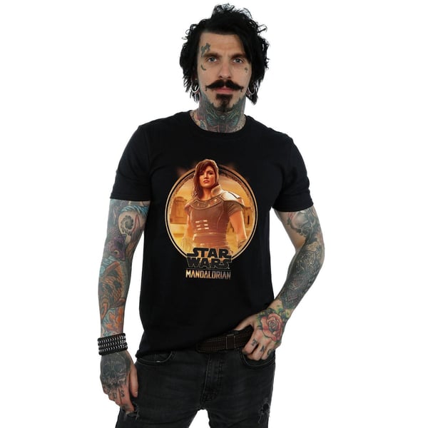 Star Wars Mens The Mandalorian Cara Dune Framed T-Shirt