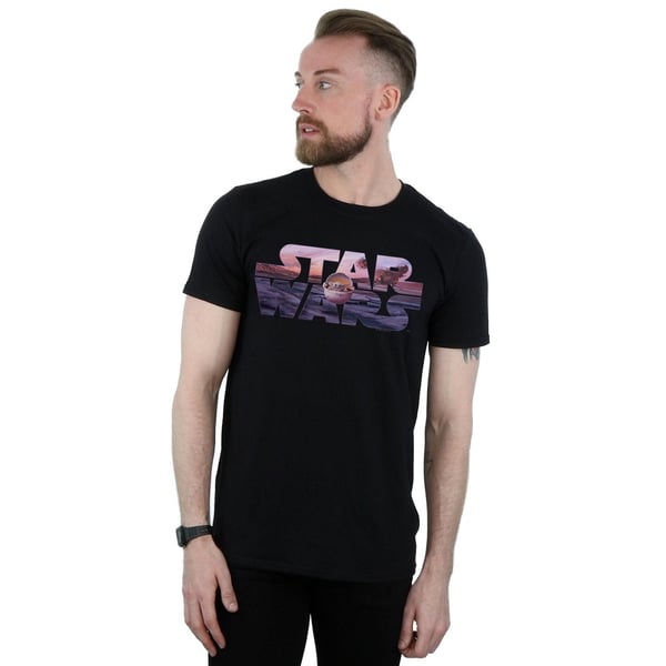 Star Wars Mens The Mandalorian The Child Logo T-Shirt